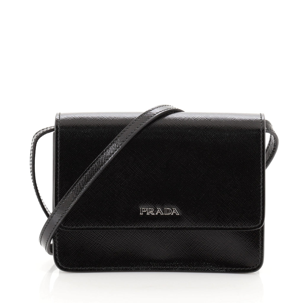 Crossbody Bag Vernice Saffiano Leather Mini