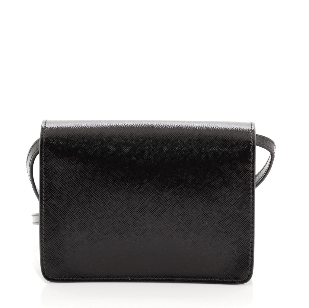 Crossbody Bag Vernice Saffiano Leather Mini