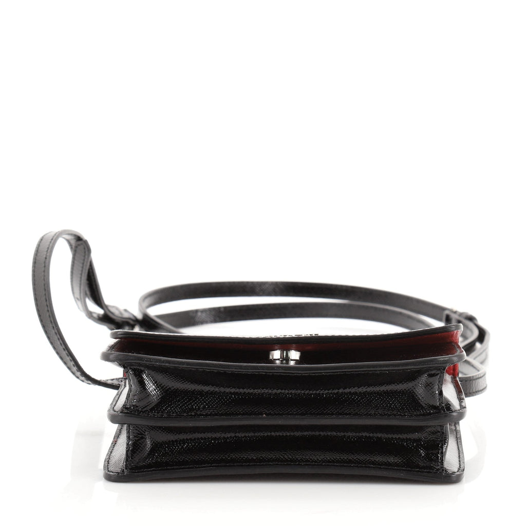Crossbody Bag Vernice Saffiano Leather Mini