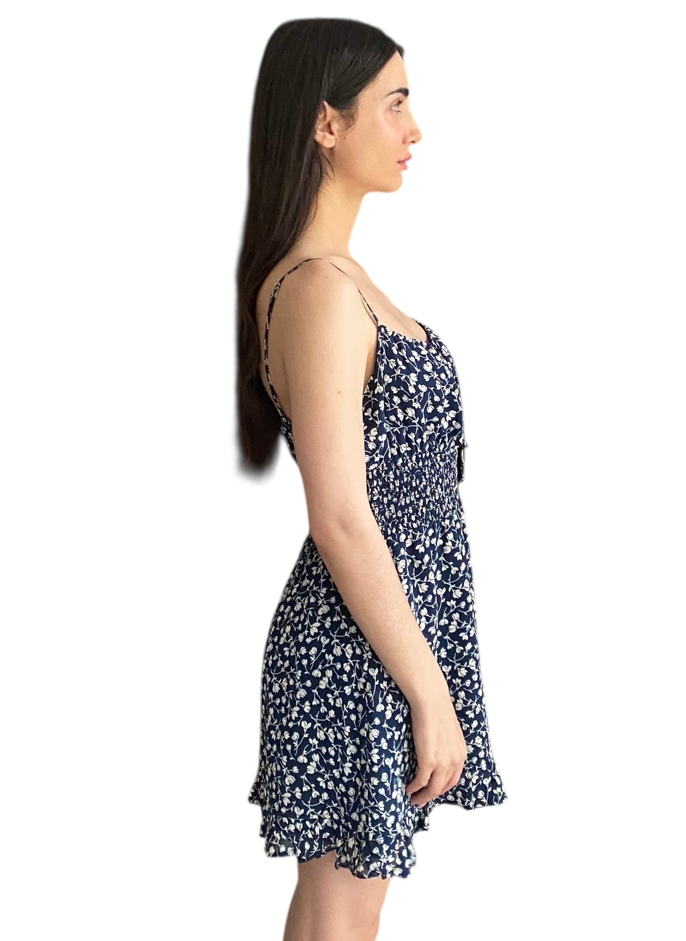 Reformation Floral Print Mini Dress - US 12
