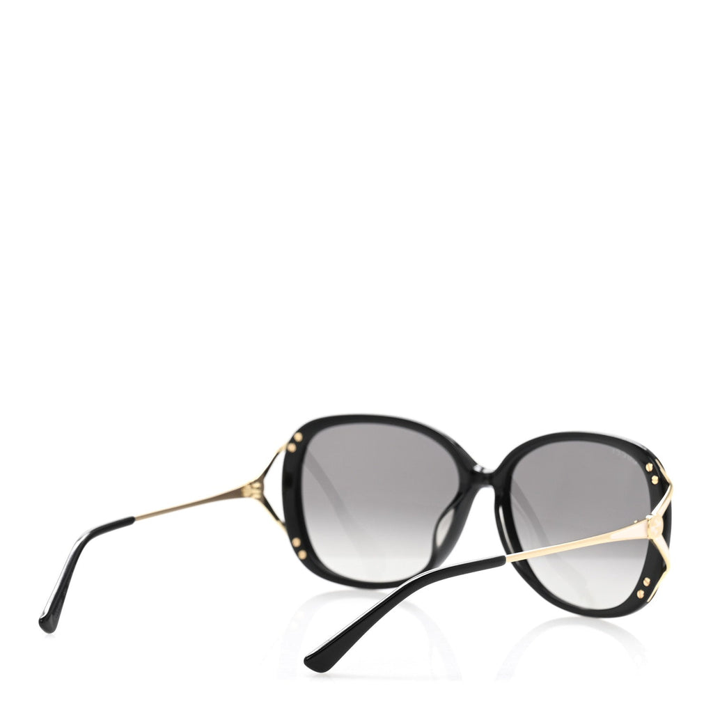 Acetate Metal Oversized Sunglasses GG0649SK Black