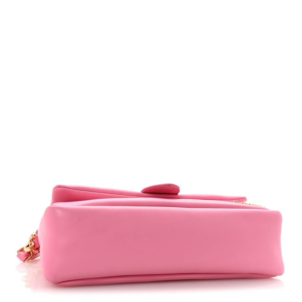 Padded Lambskin Le Petit Bambimou Neon Pink