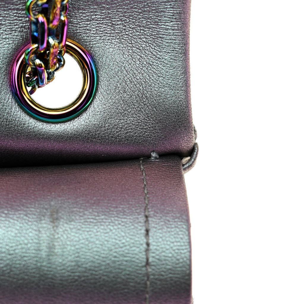 Iridescent Lambskin Quilted 2.55 Reissue 225 Flap Light Purple