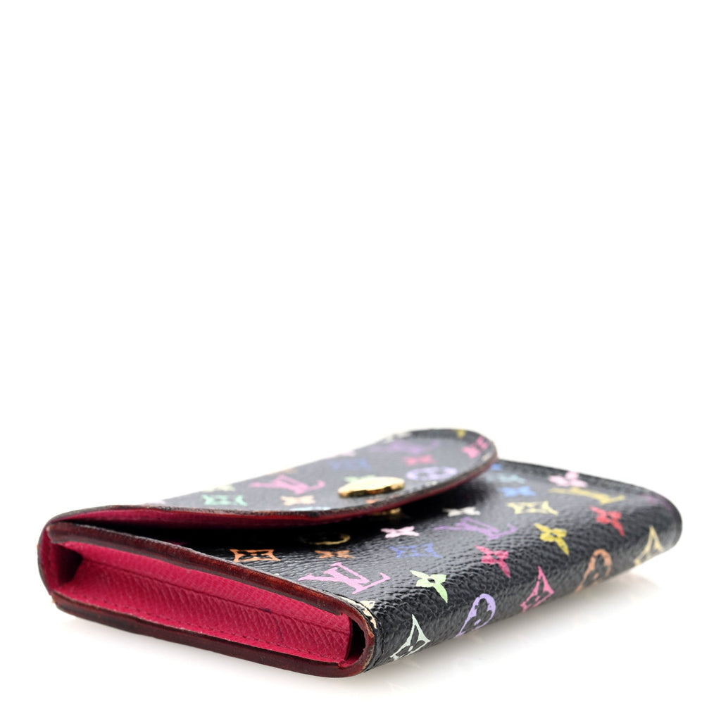 Monogram Multicolor Business  Holder Black Grenade
