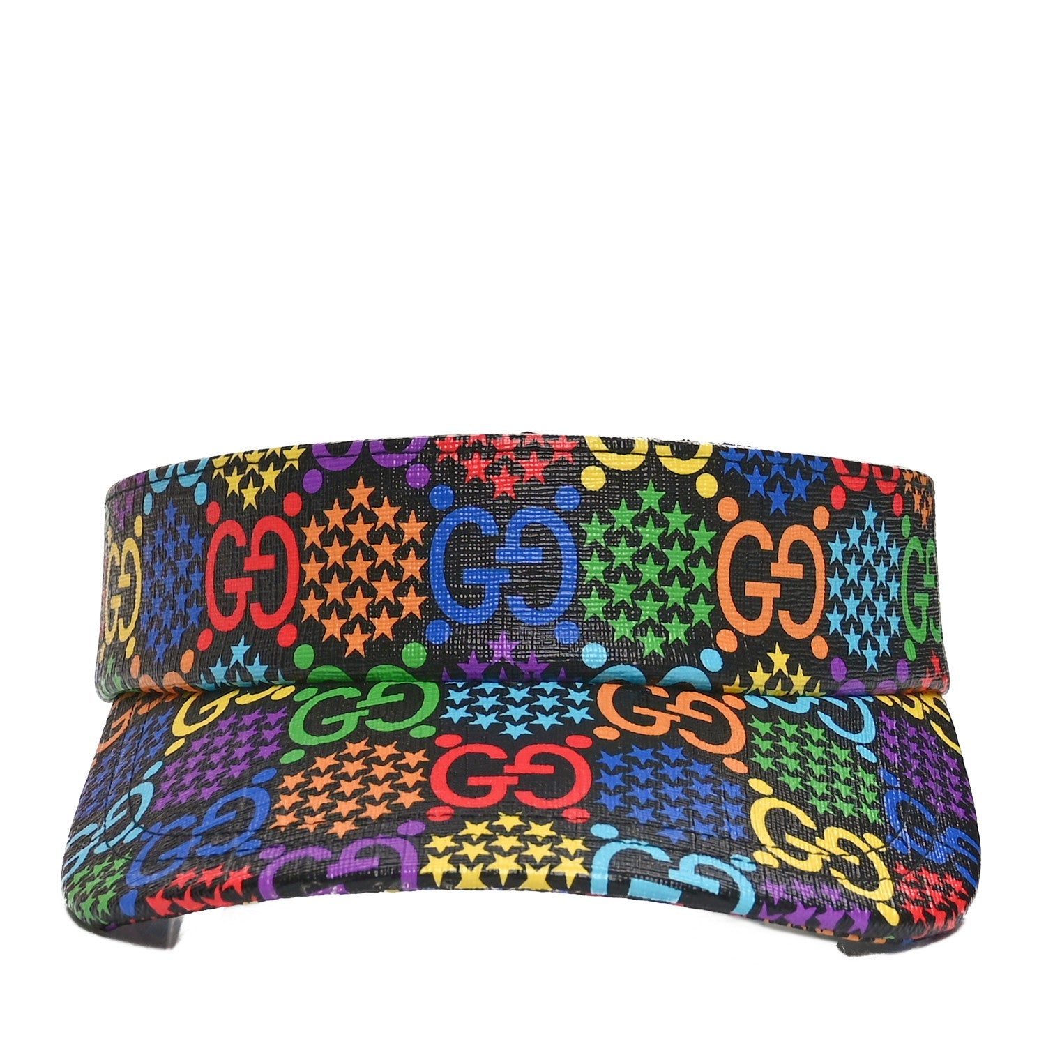 GG Supreme Monogram Psychedelic Izzy Visor M Black Multicolor