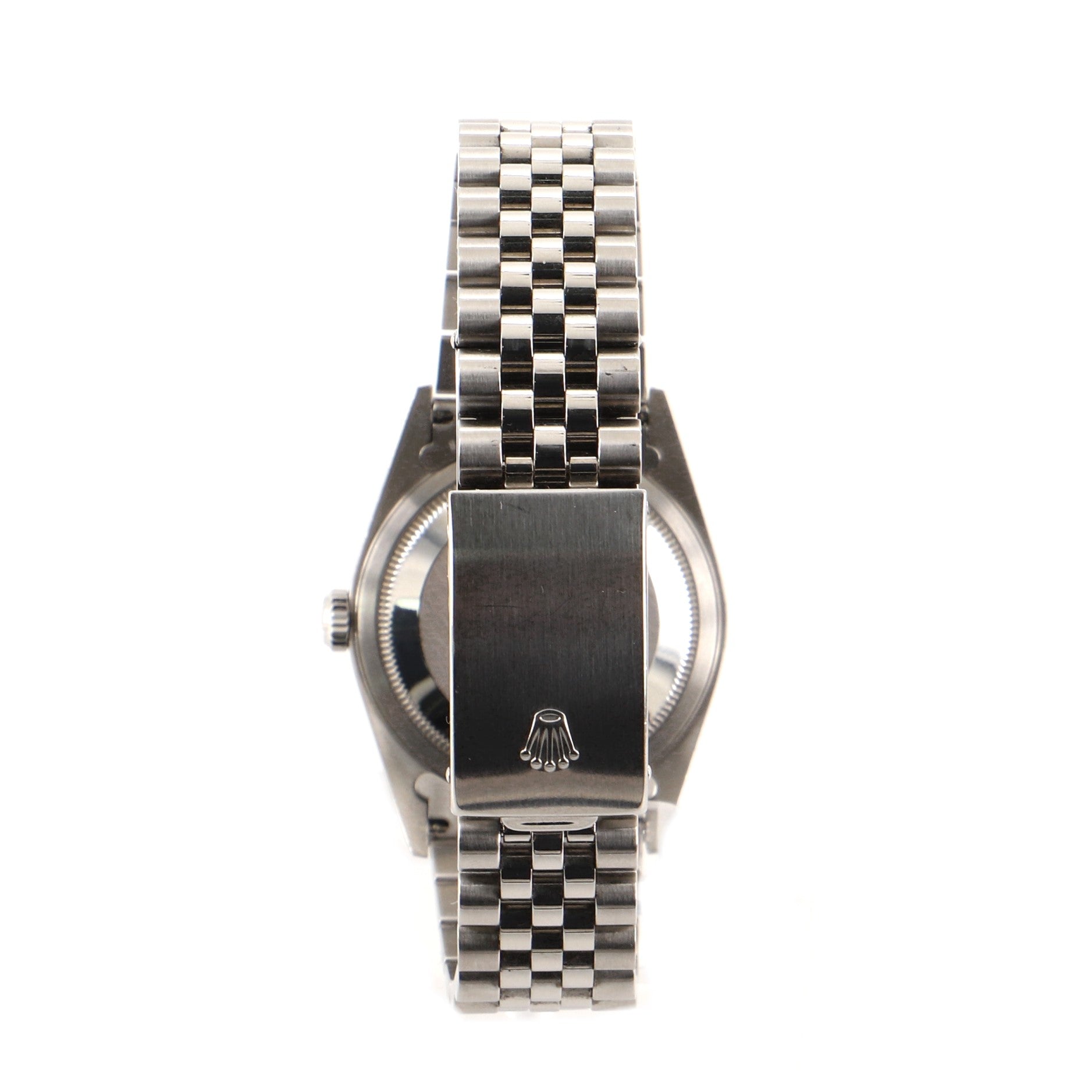 Oyster Perpetual Datejust Automatic Watch Stainless Steel and White Gold with Diamond Markers 36