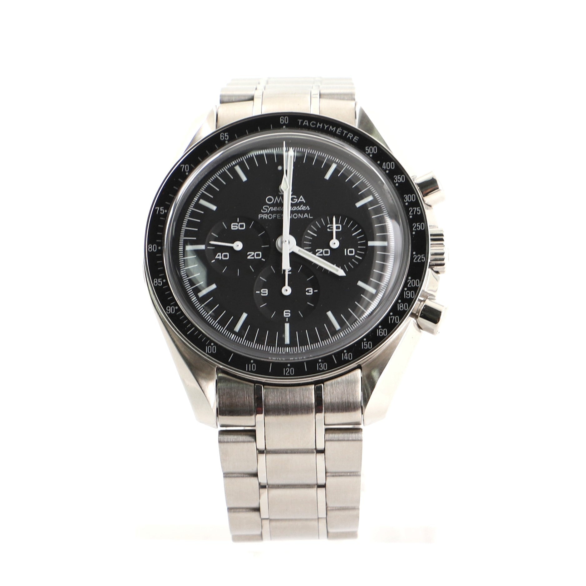 Speedmaster Professional Moonwatch Chronograph Manual Watch Stainless Steel 42