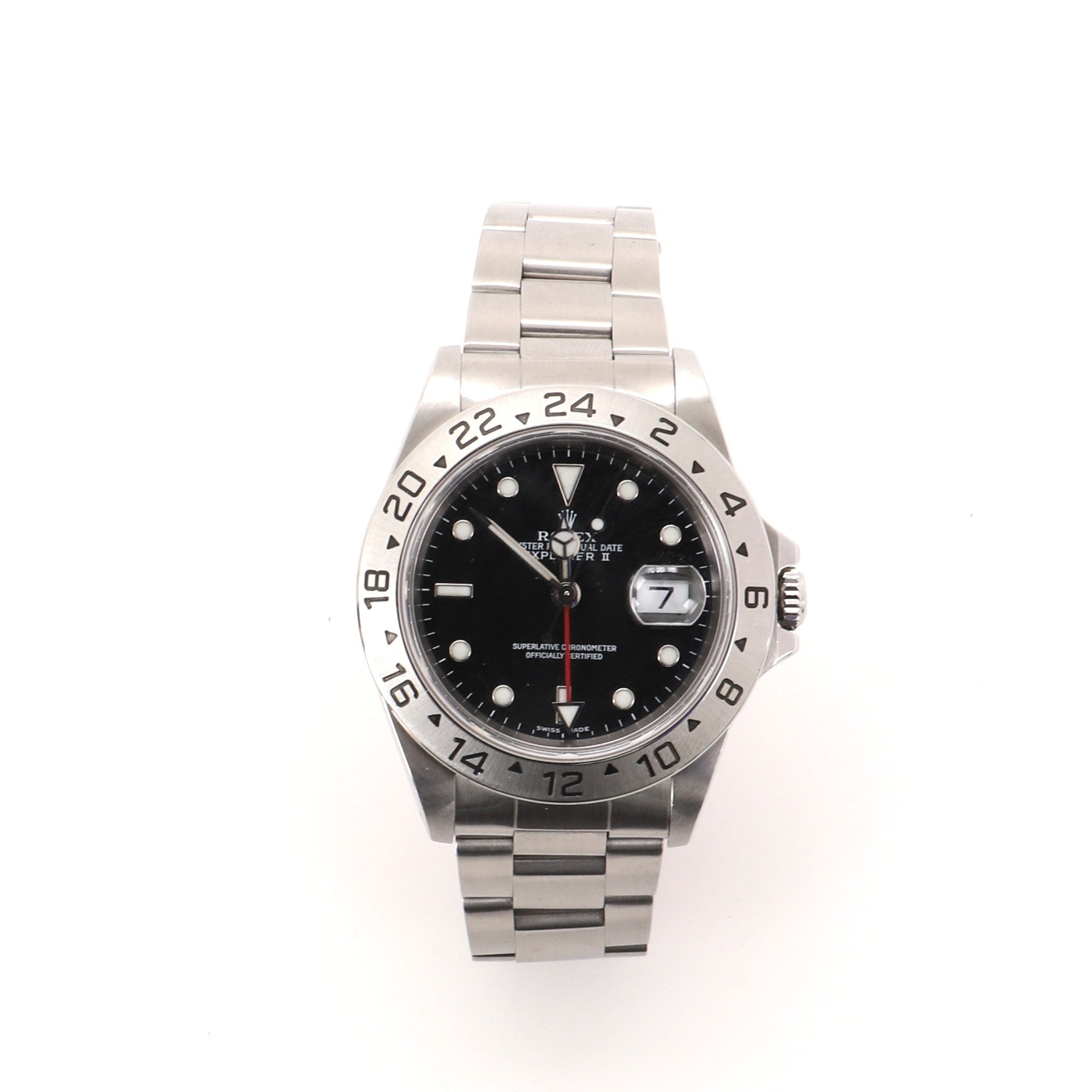 Oyster Perpetual Explorer II Automatic Watch Stainless Steel 40