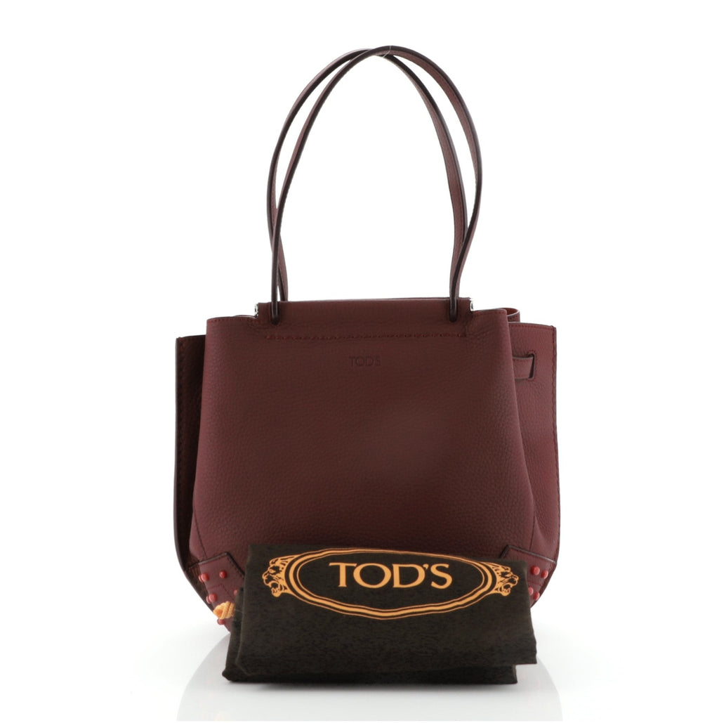 Wave Tote Leather Mini
