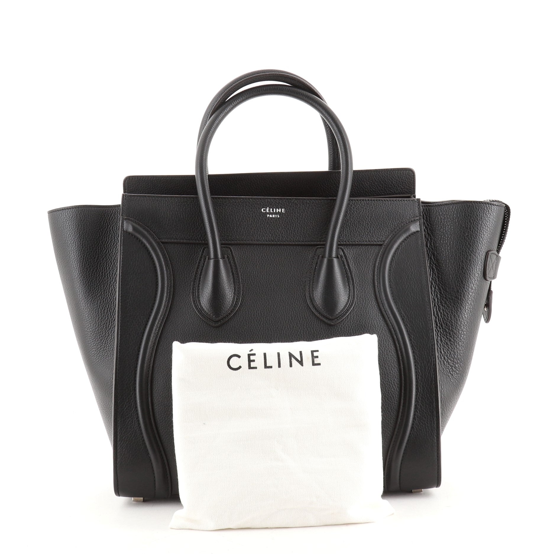 Luggage Bag Grainy Leather Mini