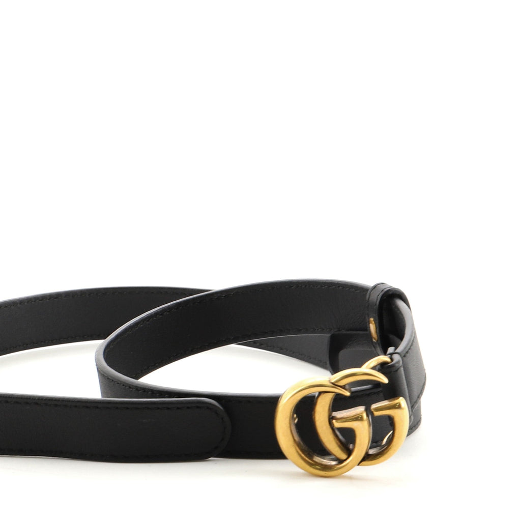 GG Marmont Belt Leather Thin 65