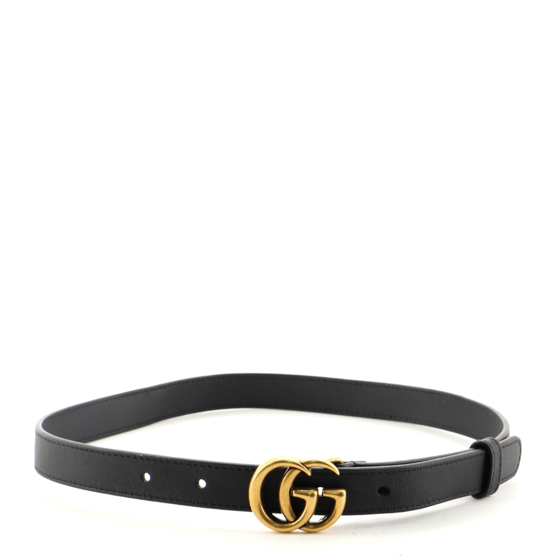 GG Marmont Belt Leather Thin 65