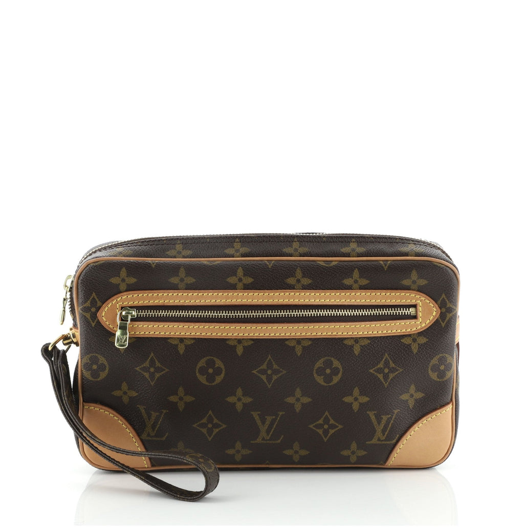 Marly Dragonne Clutch Monogram Canvas GM