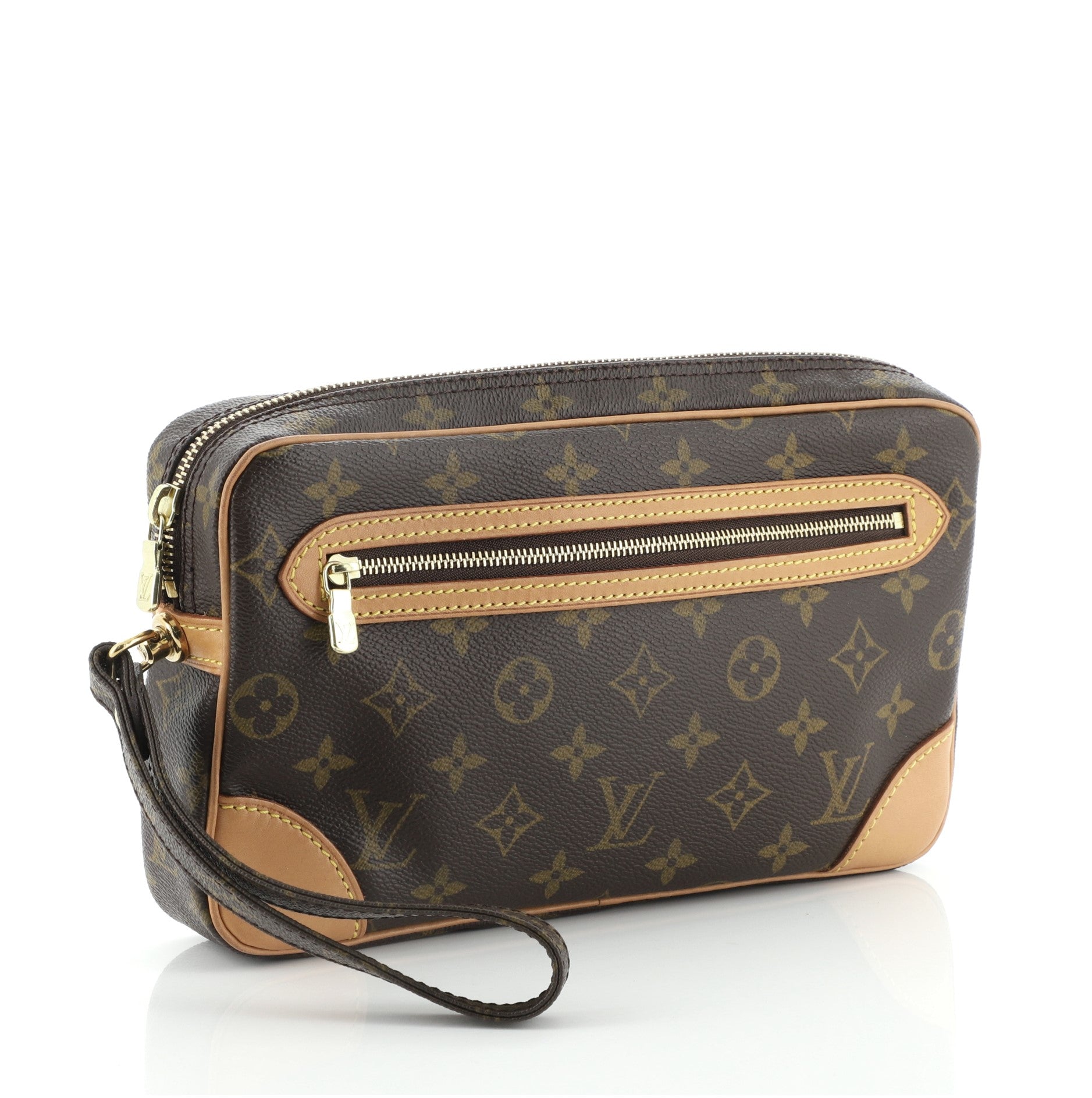 Marly Dragonne Clutch Monogram Canvas GM