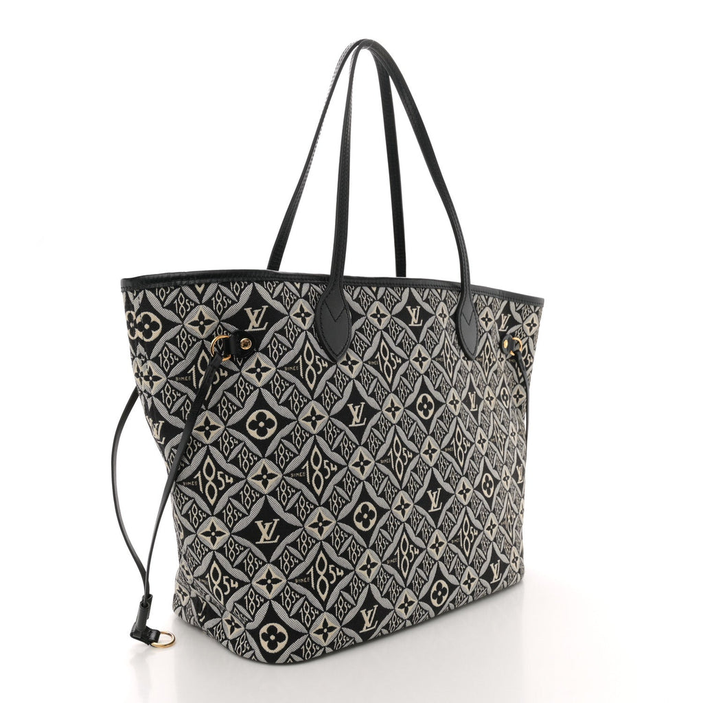 Jacquard Since 1854 Neverfull MM Grey