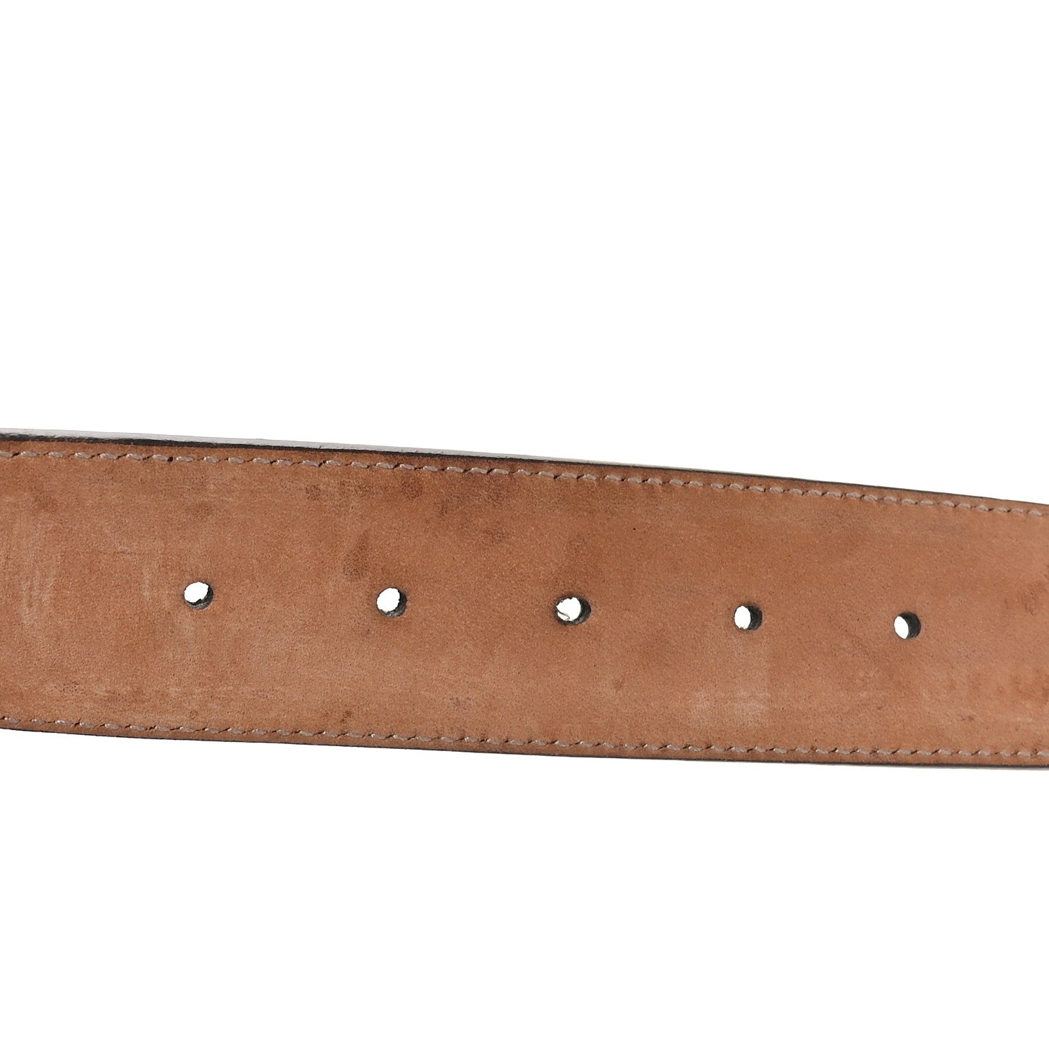 Monogram Double G Belt 90 36 Dark Brown
