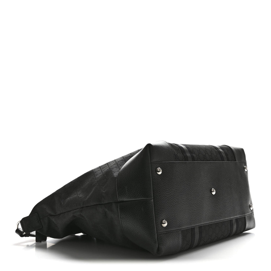 Nylon Monogram XL Duffle Bag Black