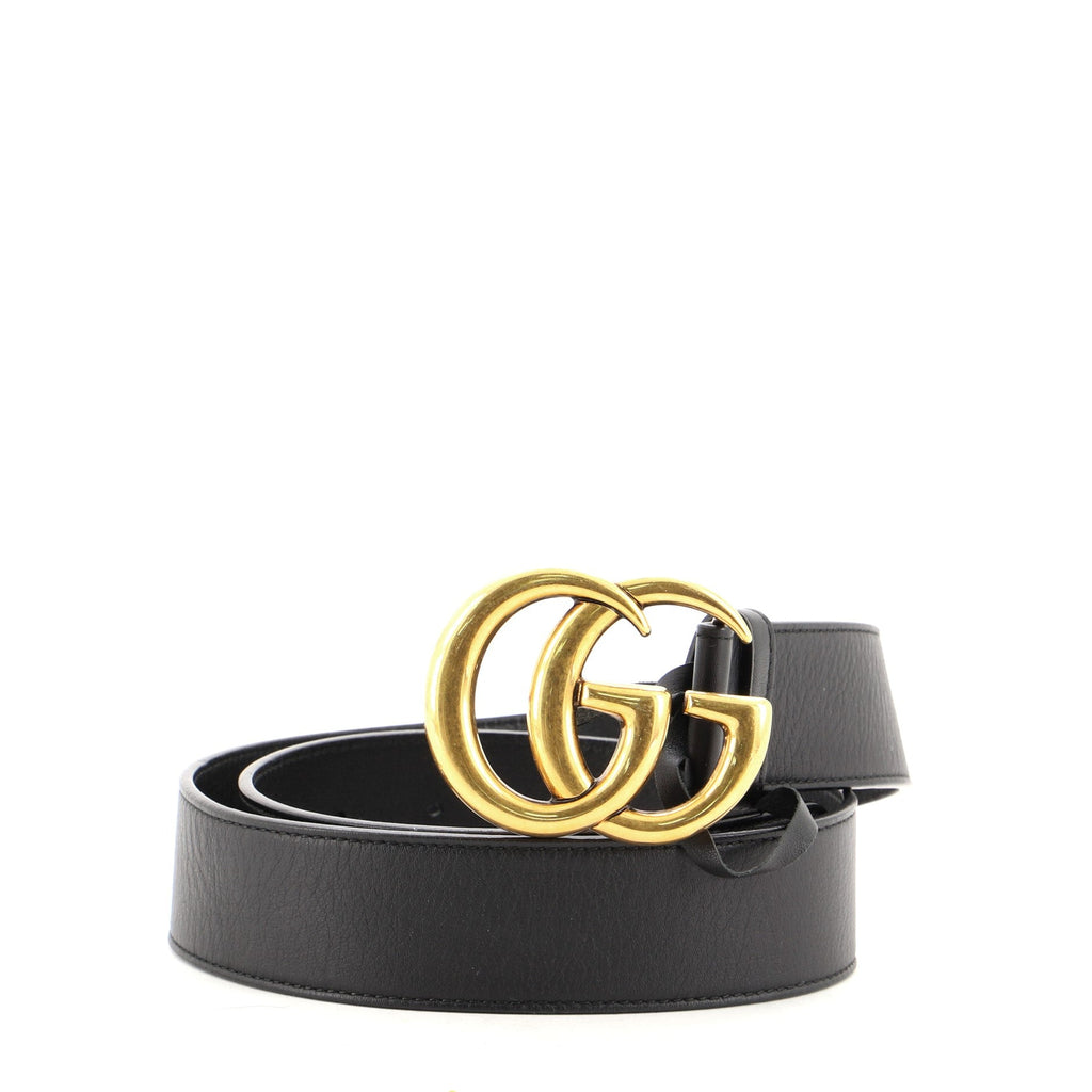 GG Marmont Belt Leather Wide 34-35