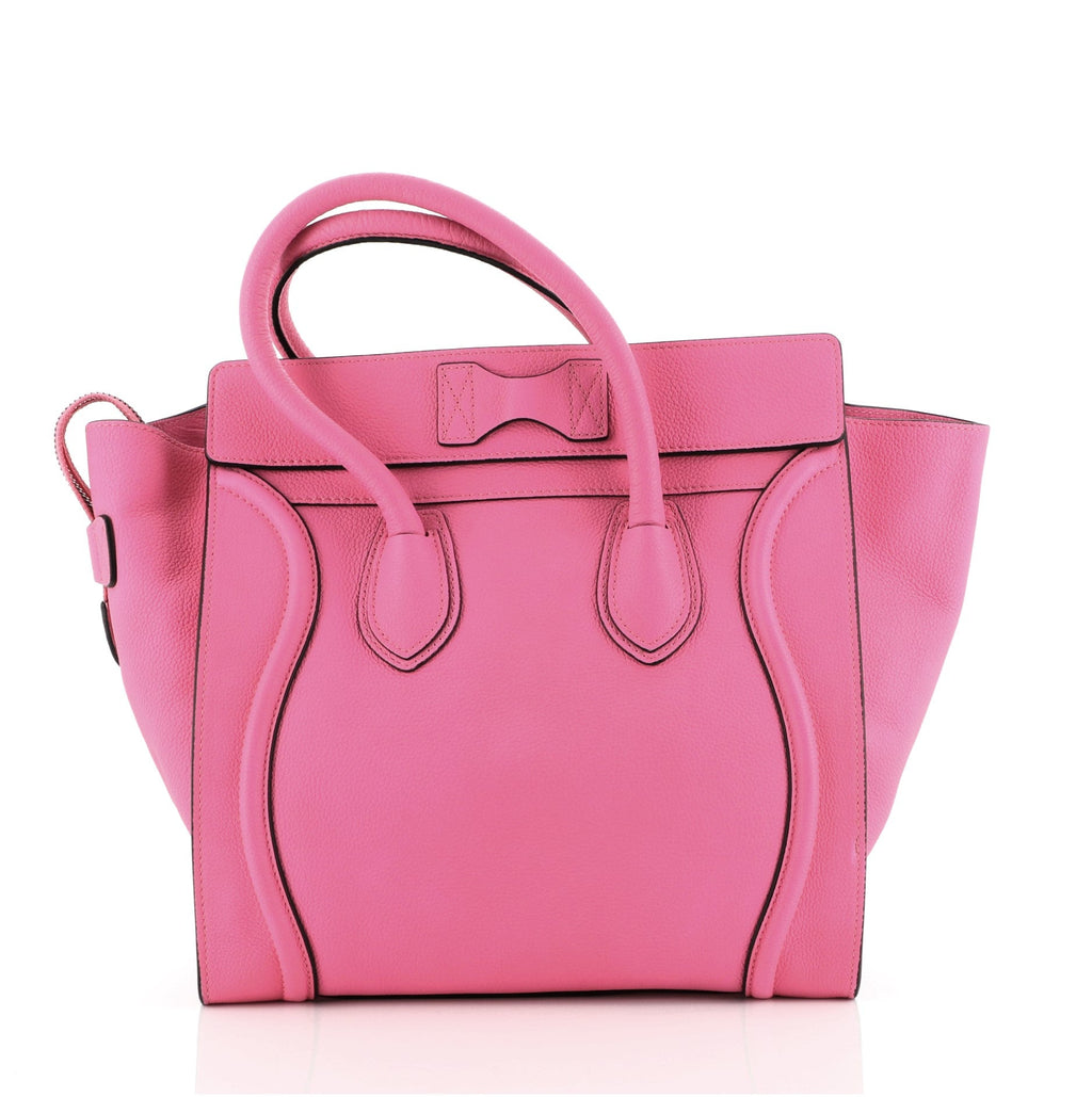 Luggage Bag Grainy Leather Mini