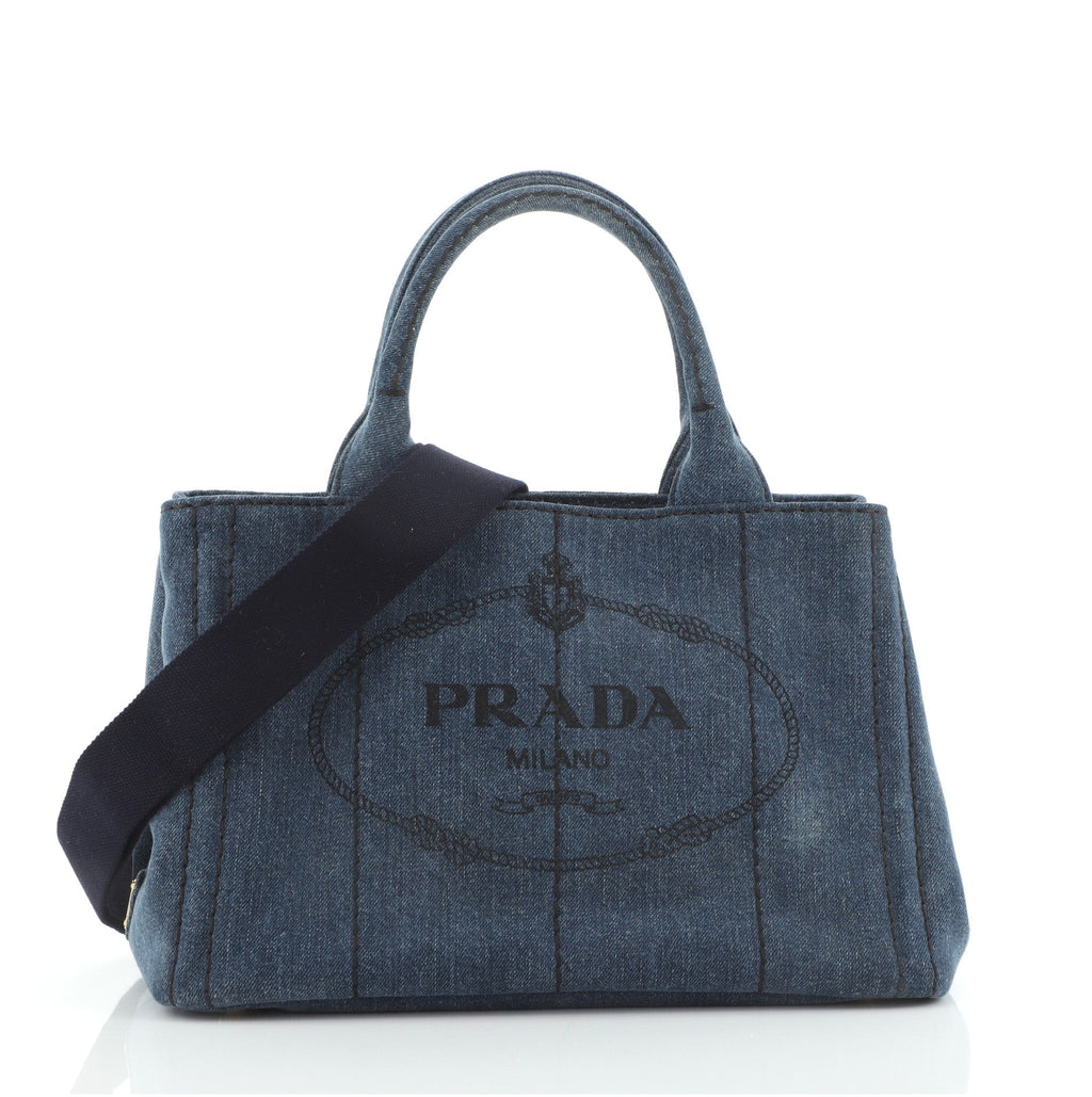 Canapa Convertible Tote Denim Mini