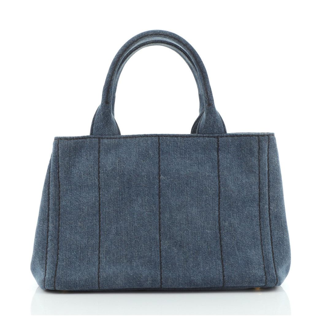 Canapa Convertible Tote Denim Mini