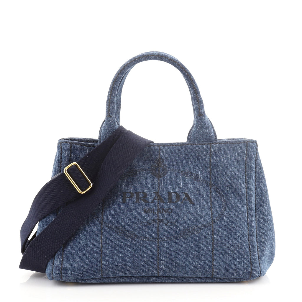 Canapa Convertible Tote Denim Mini