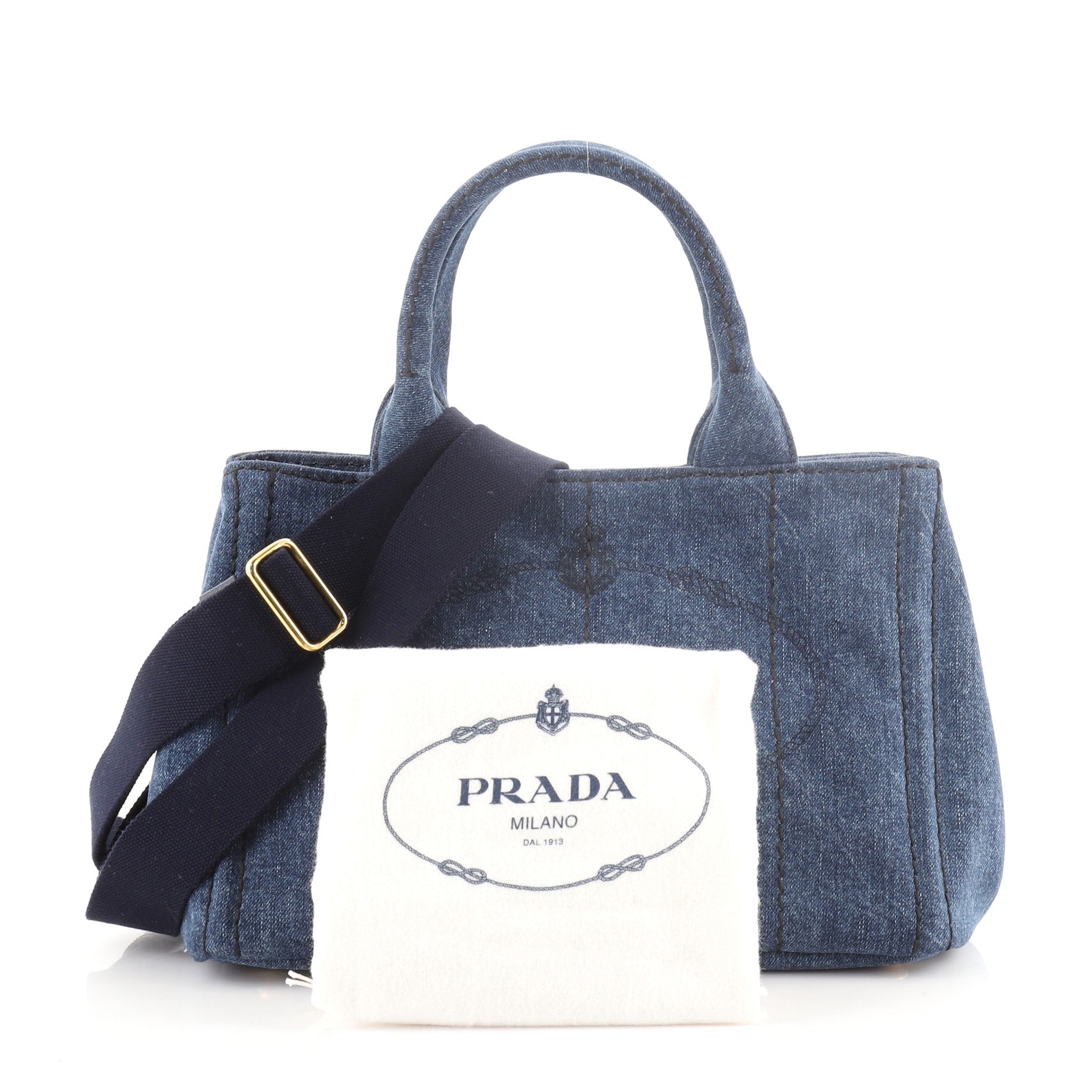 Canapa Convertible Tote Denim Mini