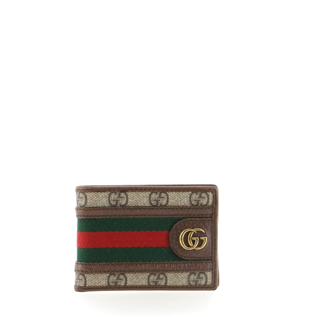 Ophidia Bifold Wallet GG Coated Canvas Mini