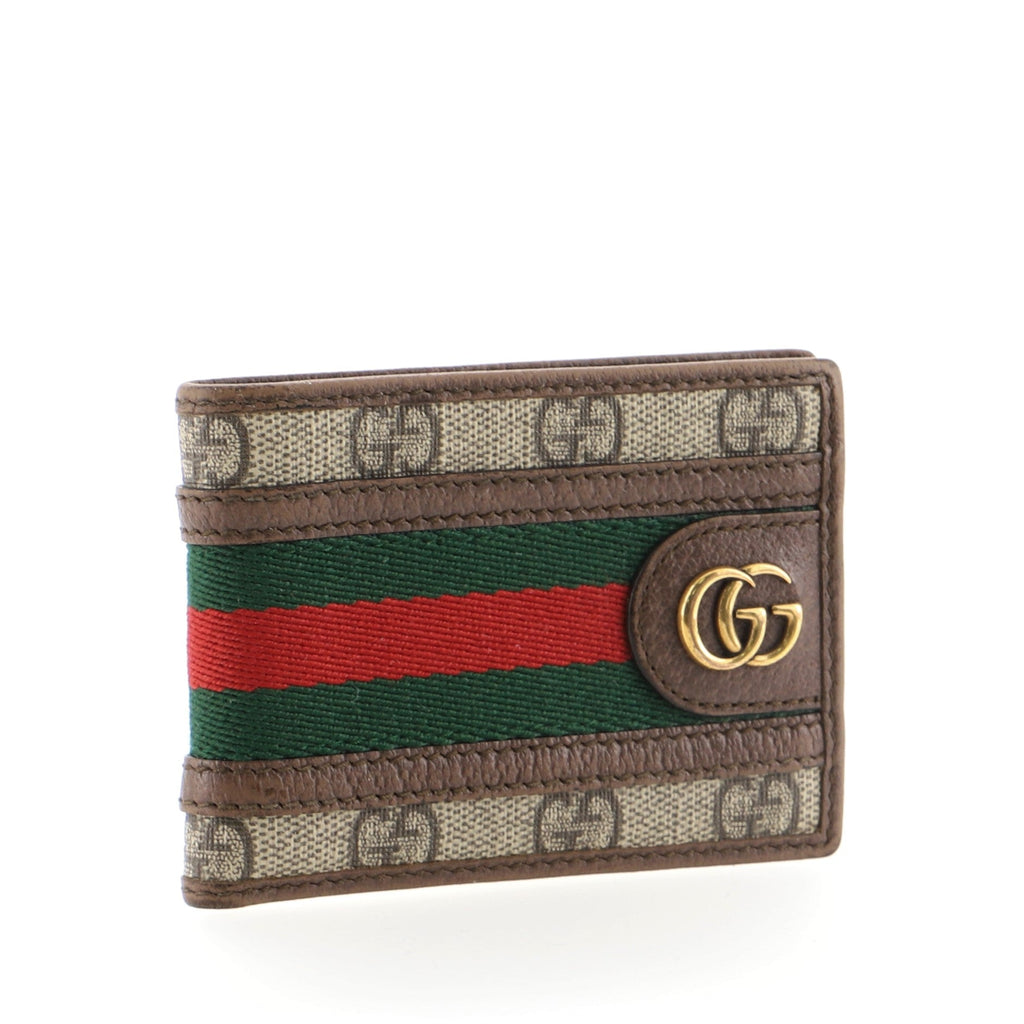 Ophidia Bifold Wallet GG Coated Canvas Mini