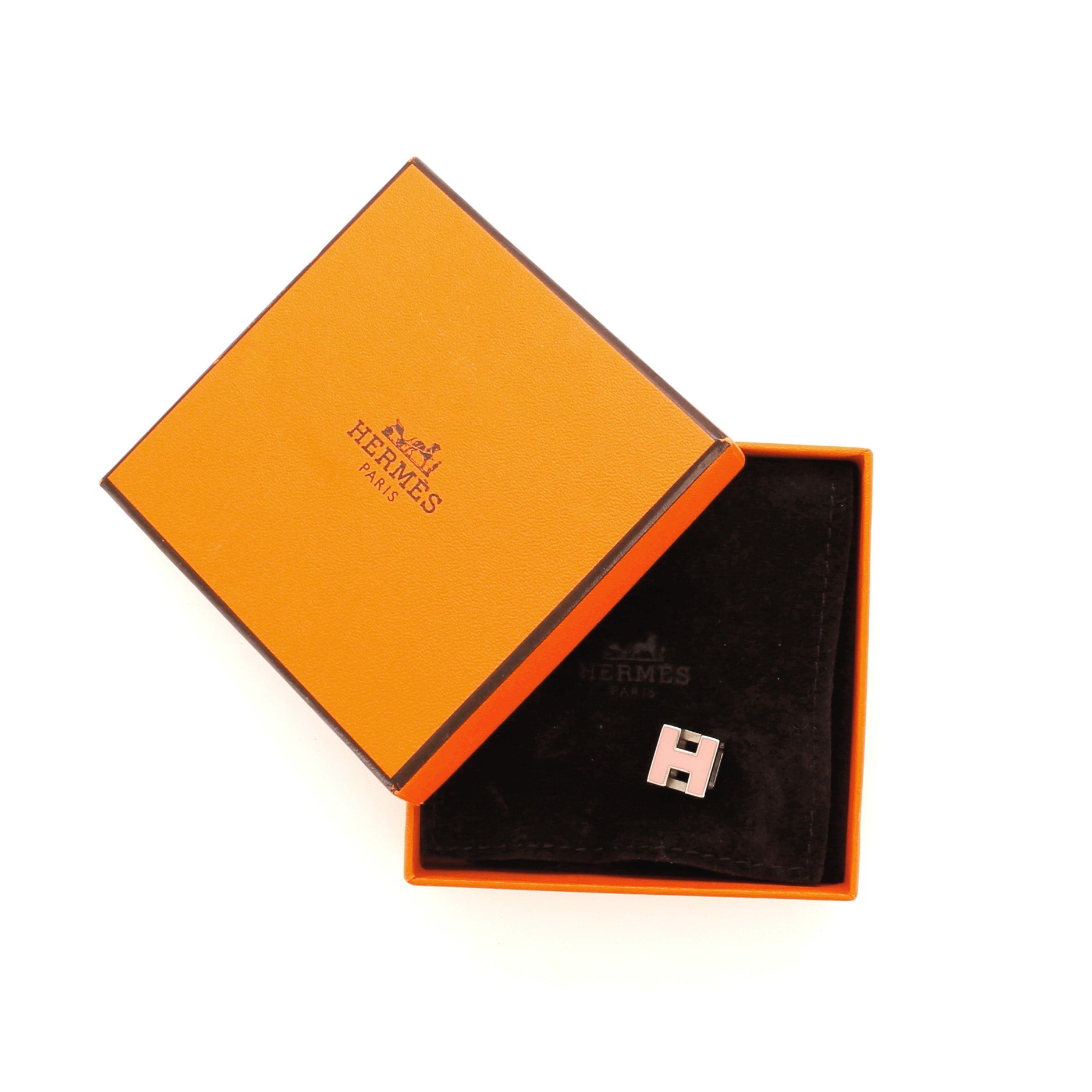 Cage d'H Necklace Plated Metal