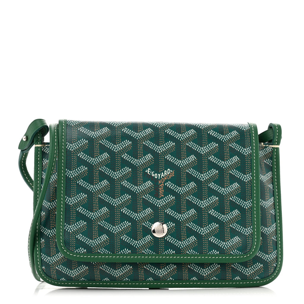 Goyardine Plumet Wallet Clutch Green