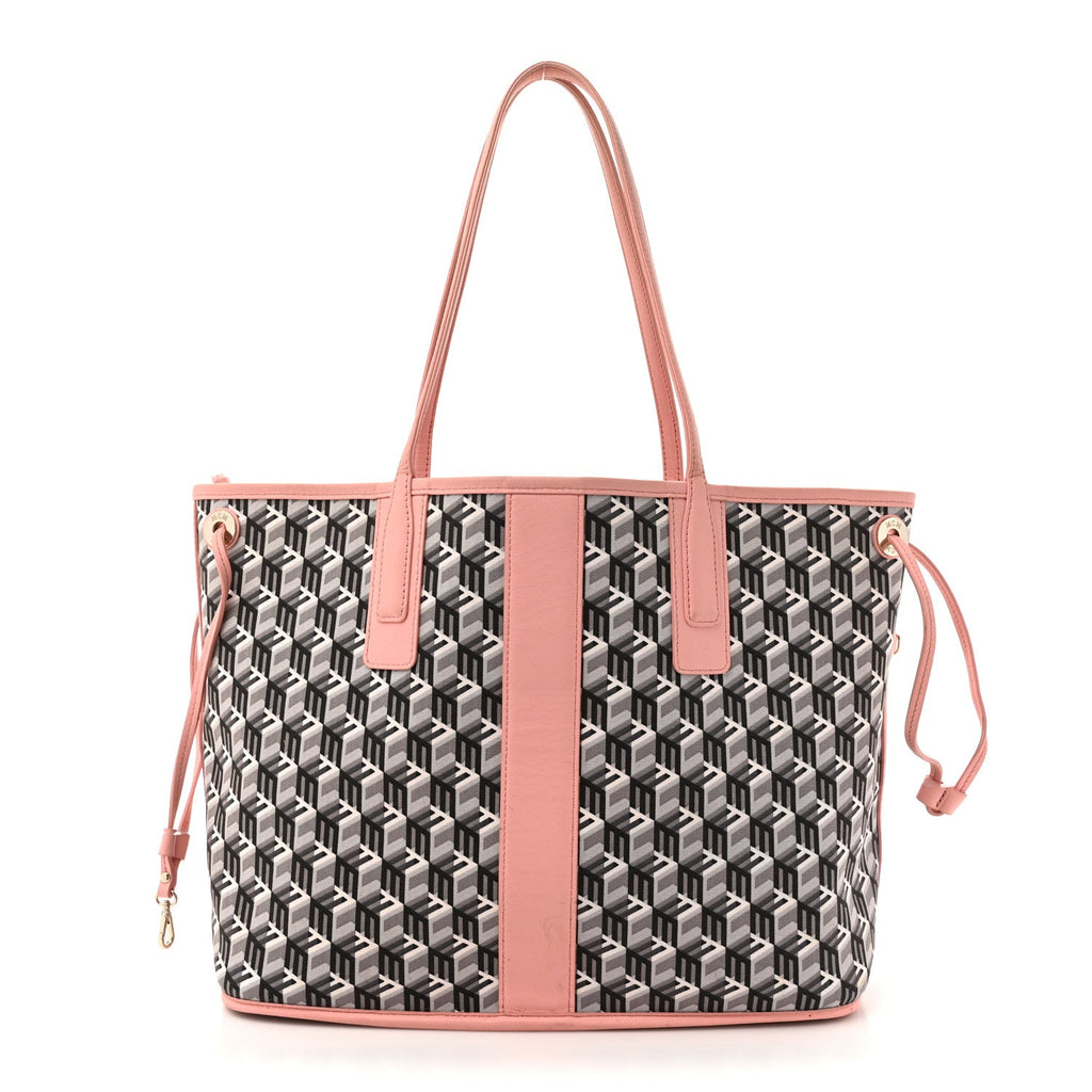 Visetos Medium Liz Reversible Shopper Tote Blossom Pink
