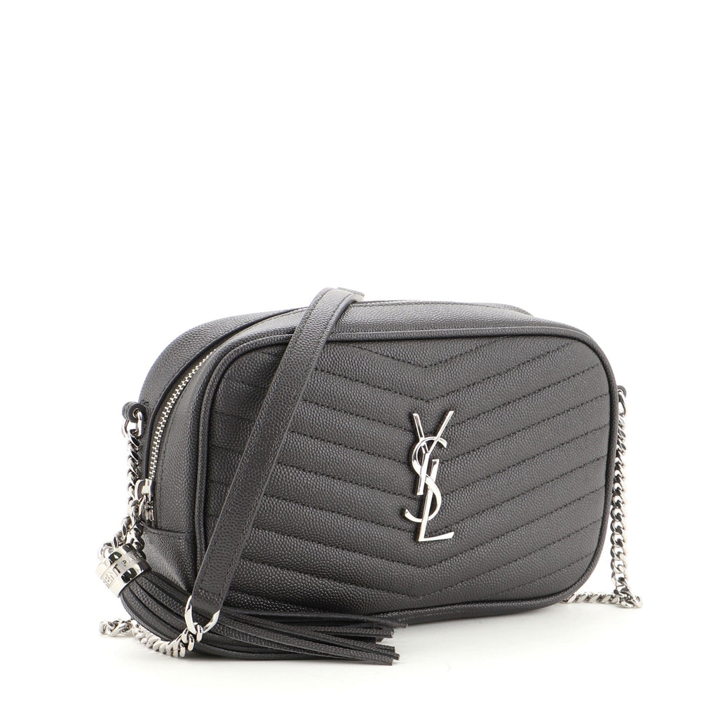 Lou Camera Bag Matelasse Chevron Leather Mini