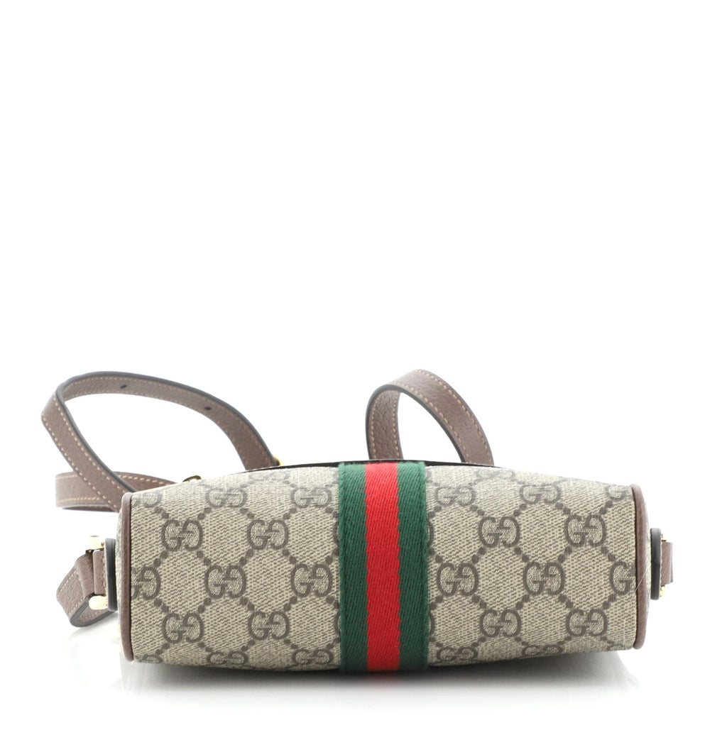 Ophidia Shoulder Bag GG Coated Canvas Mini