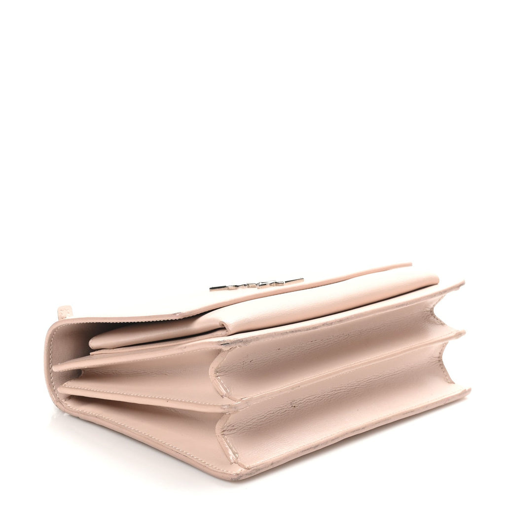 Calfskin Medium Monogram Sunset Marble Pink