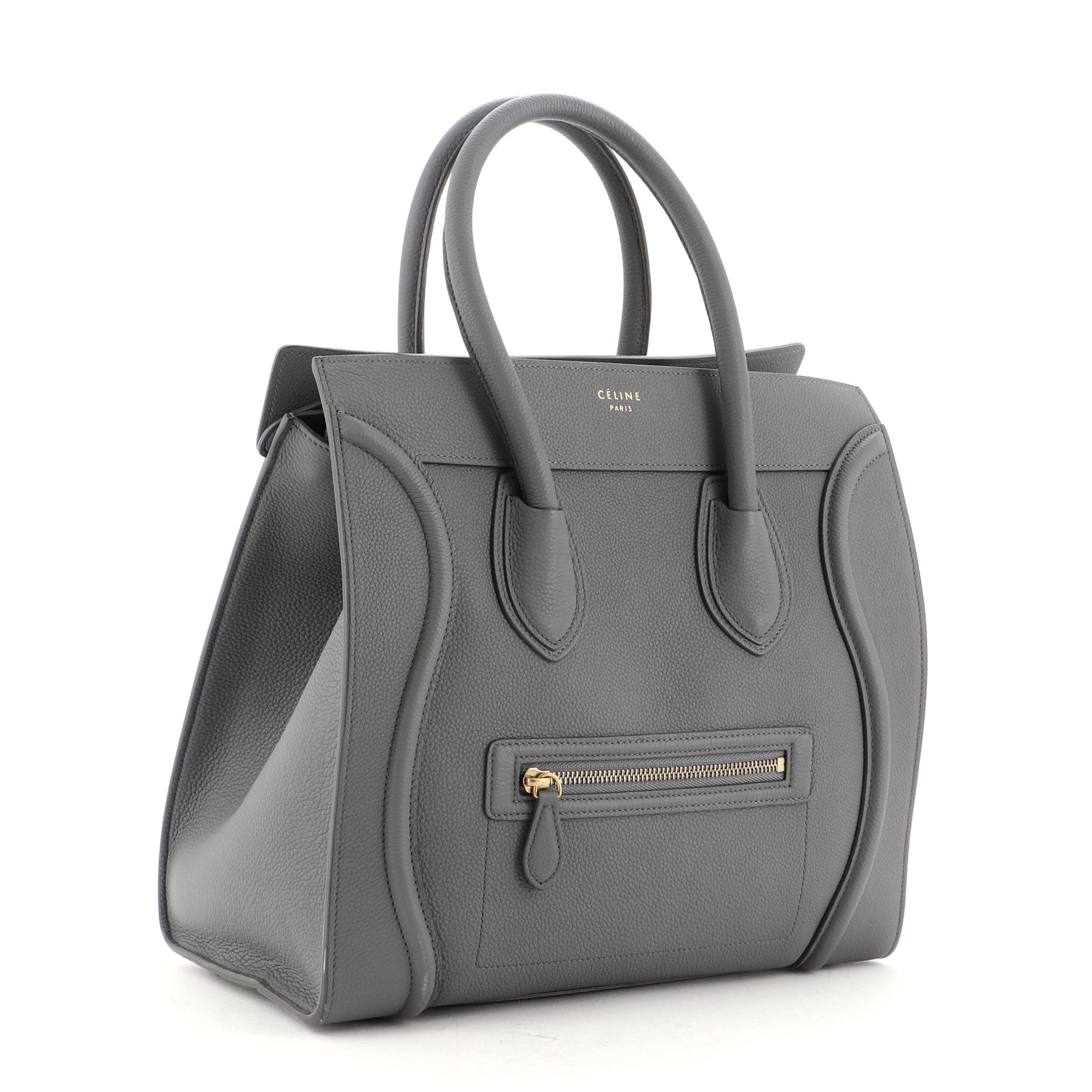 Luggage Bag Grainy Leather Mini