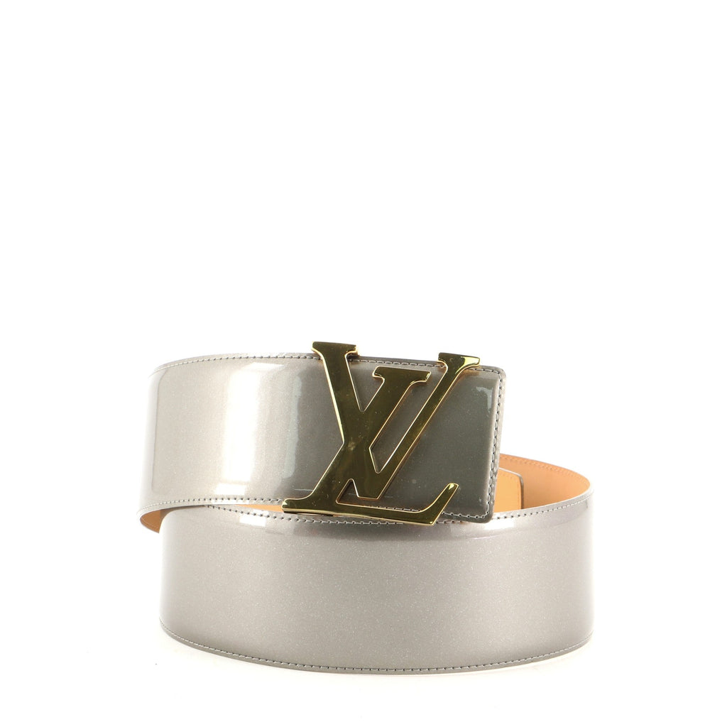 LV Initiales Belt Vernis Wide 90