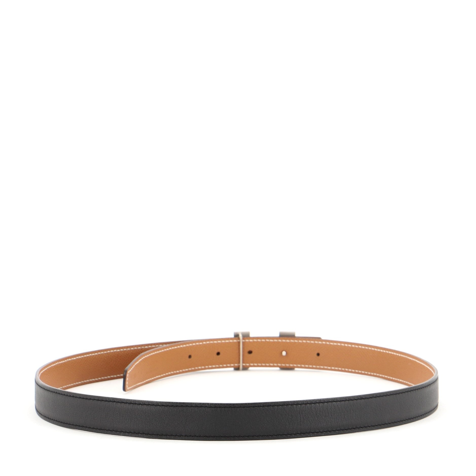 Constance Reversible Belt Leather Thin 90