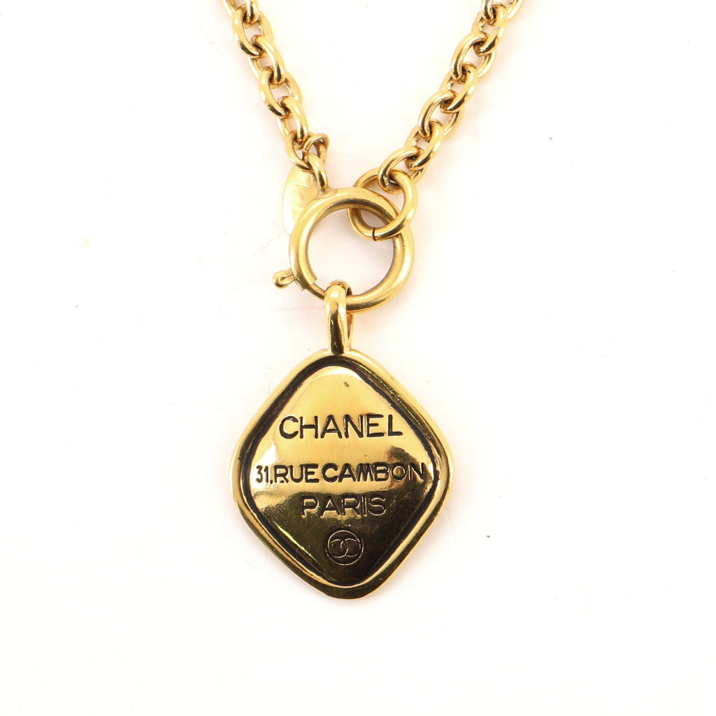 31 Rue Cambon Paris Pendant Metal Necklace