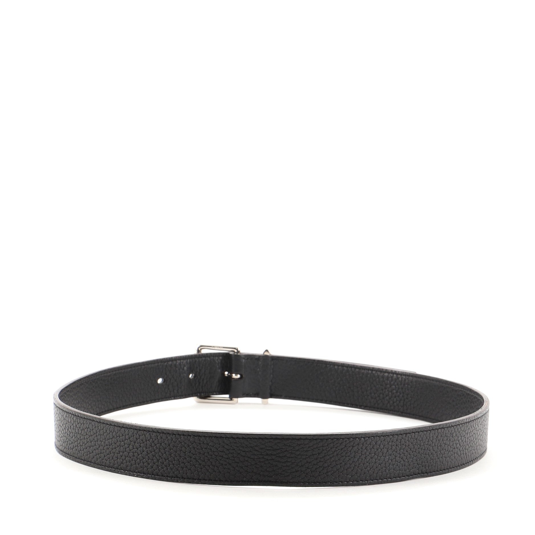 Buckle Belt Leather Medium 80