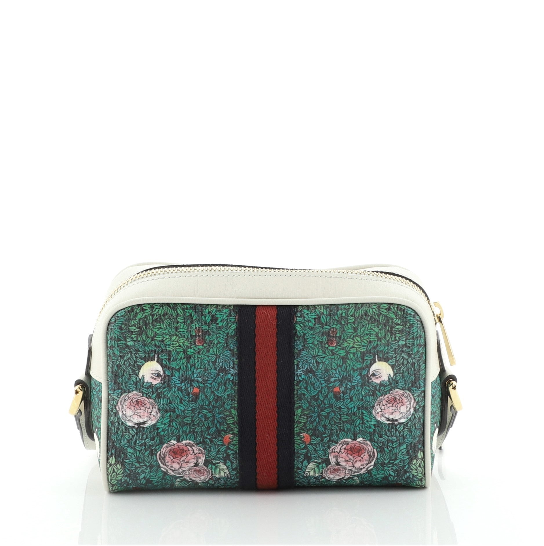 Ophidia Shoulder Bag Limited Edition Printed Coated Canvas Mini