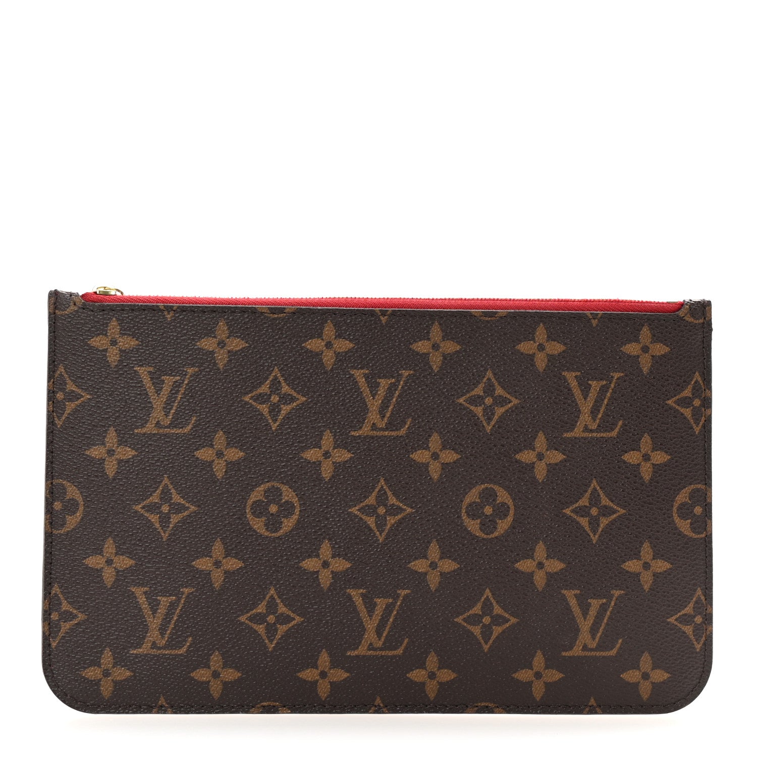 Monogram Neverfull MM GM Pochette Cherry