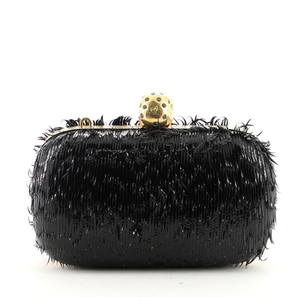 Skull Box Clutch Splinter Patent Small