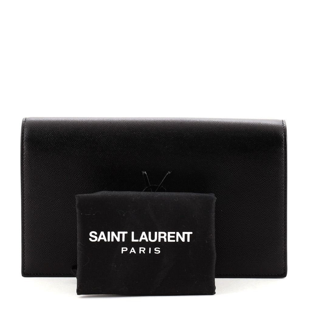Classic Monogram Clutch Leather Long