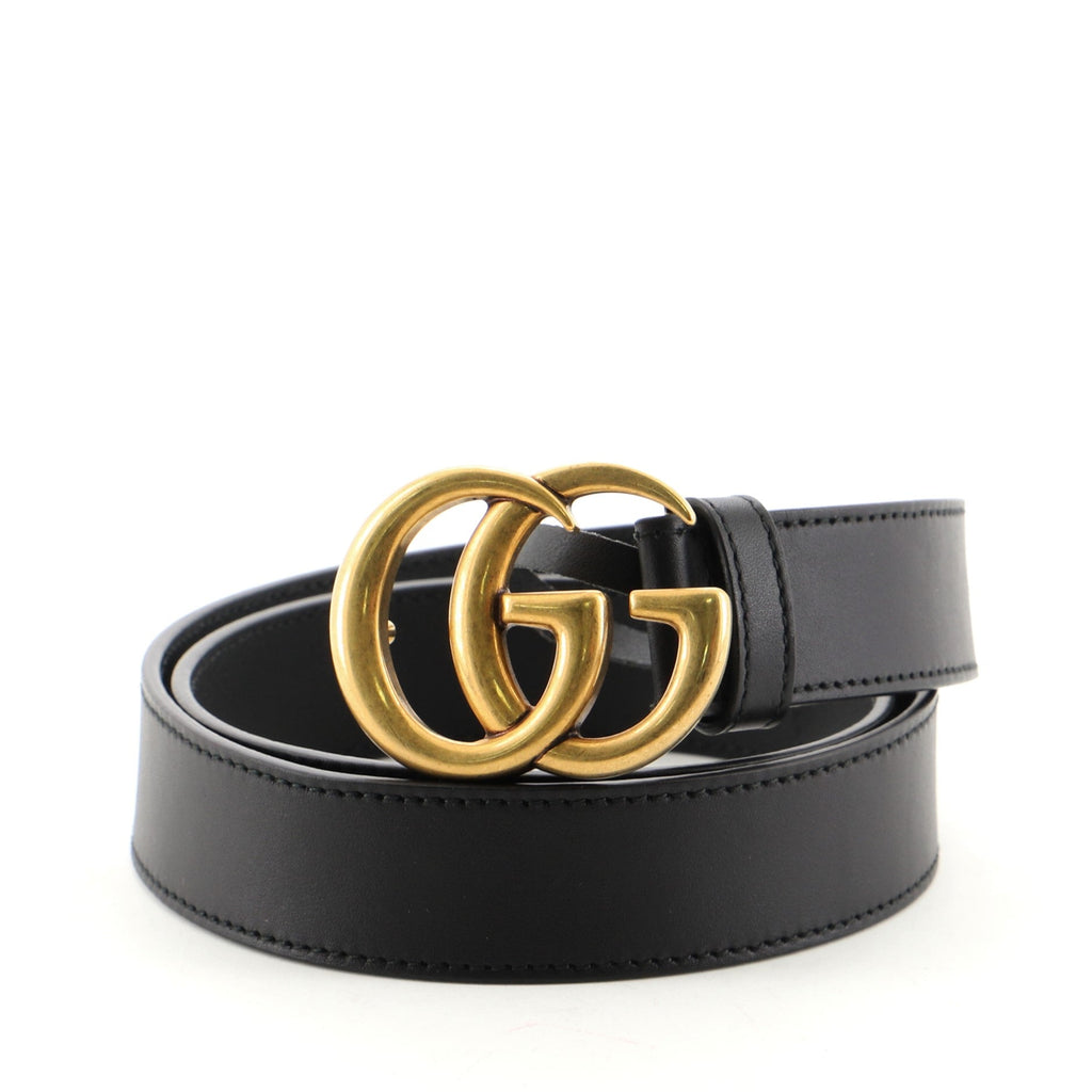 GG Marmont Belt Leather Medium 80