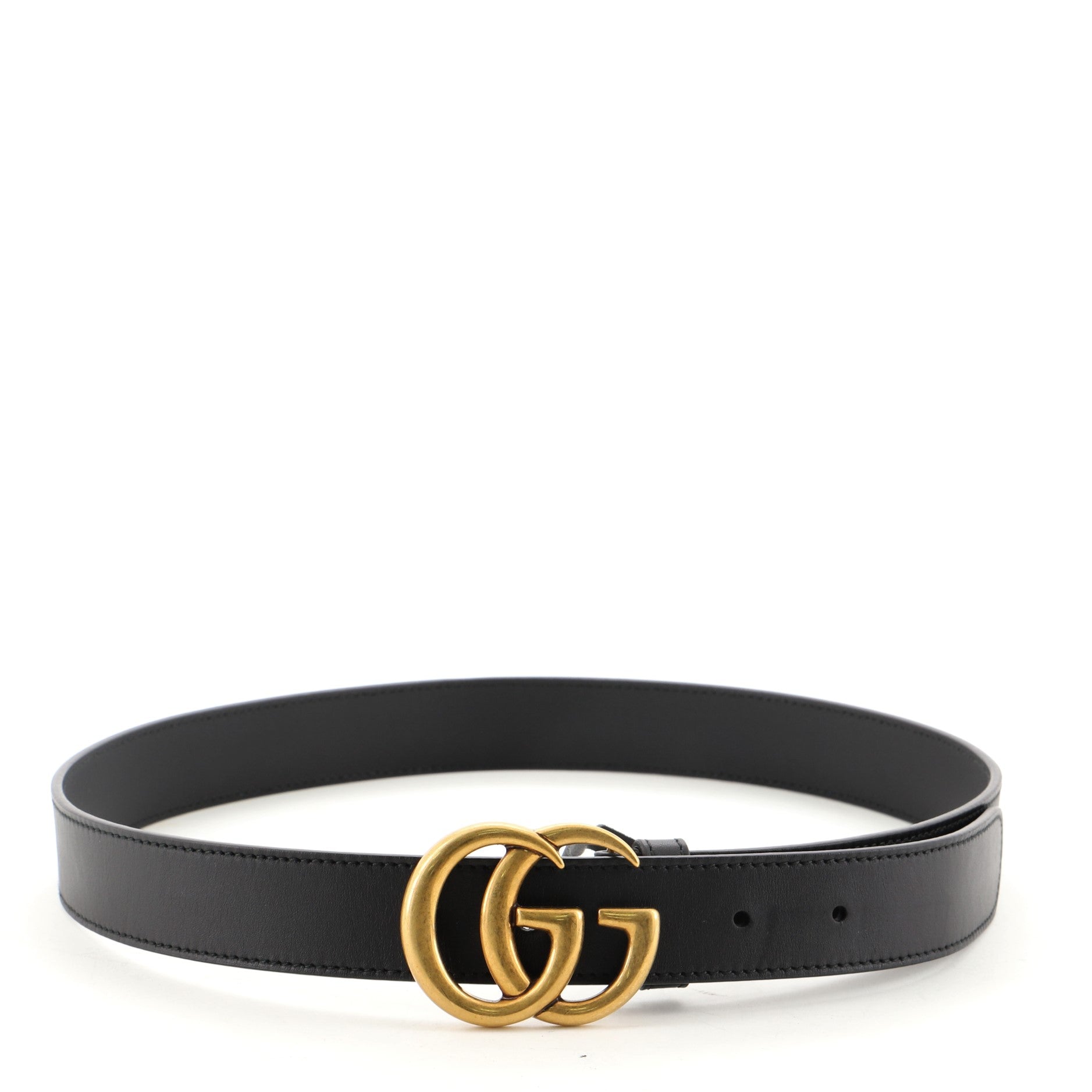 GG Marmont Belt Leather Medium 80