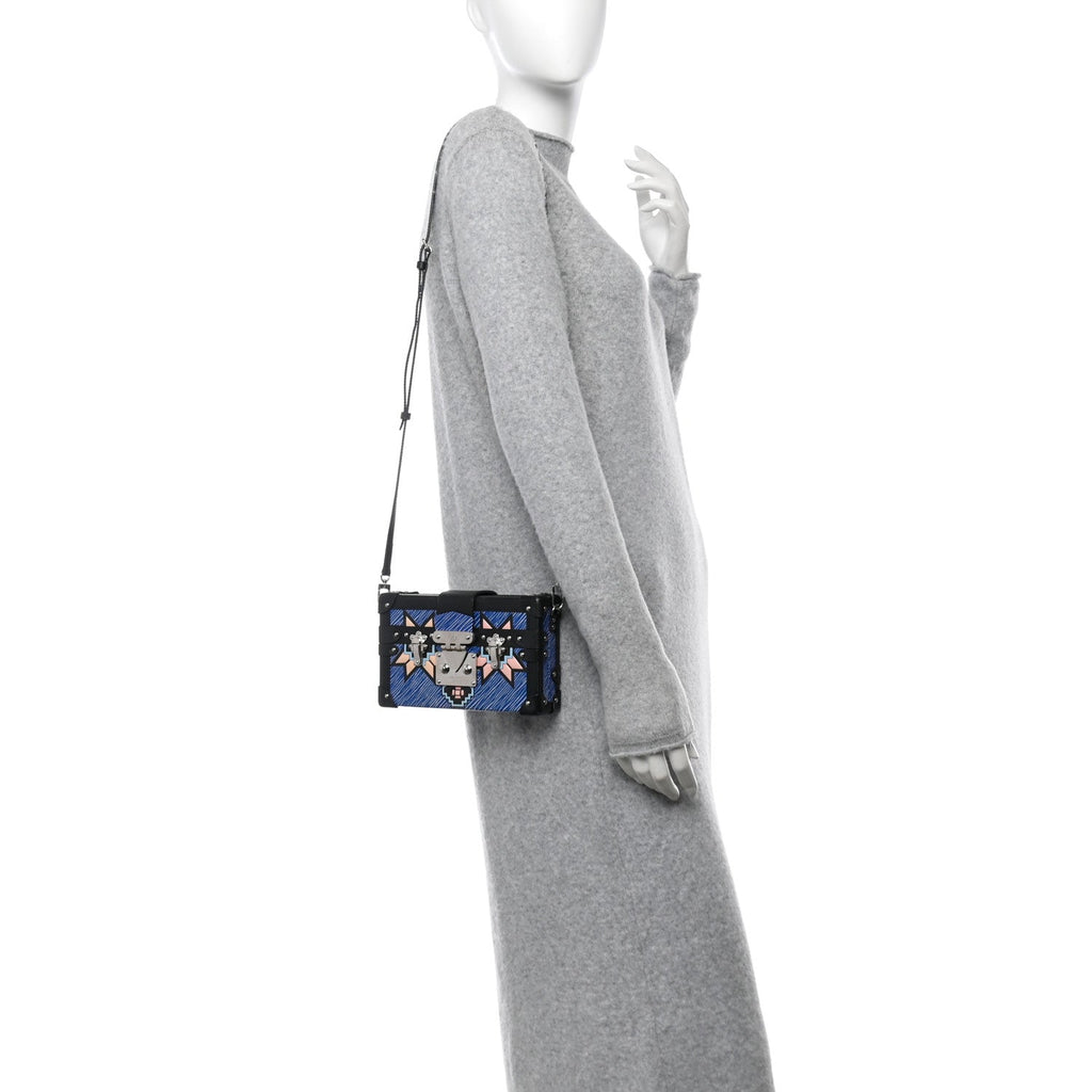 Epi Azteque Petite Malle Denim Light