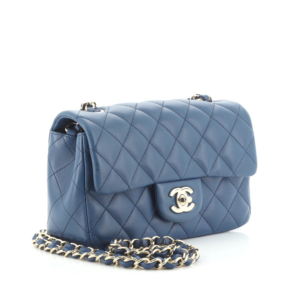 Classic Single Flap Bag Quilted Lambskin Mini