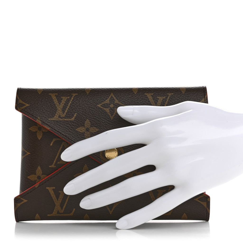 Monogram Medium Kirigami Pochette Insert Coquelicot