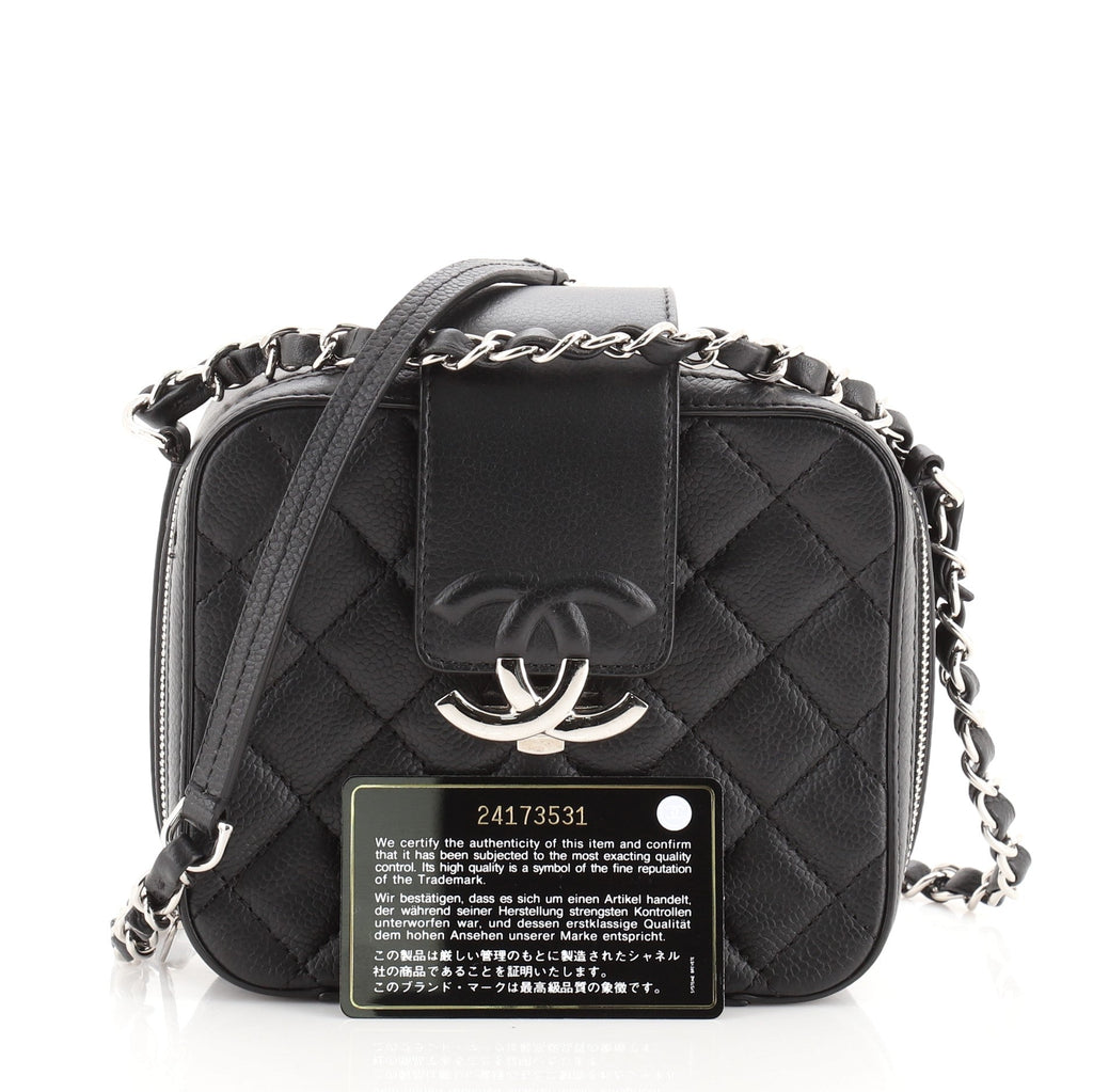 CC Box Camera Bag Quilted Lambskin Mini